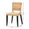 Bali & Pari Dermot Modern Bohemian Wood and Natural Rattan 2-Piece Dining Chair Set 238-2PC-13217-ZORO - alternate 5